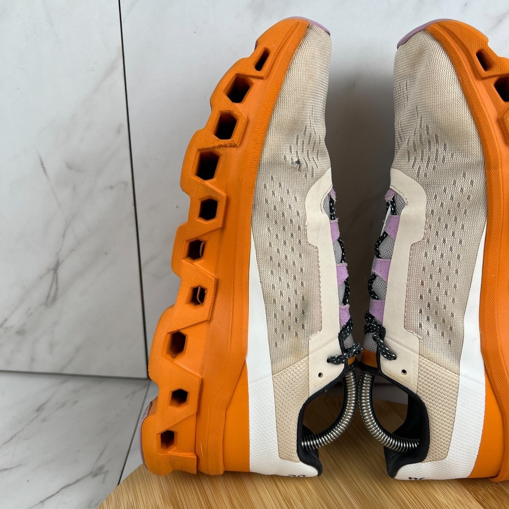 On Cloud Cloudmonster Womens Size 10 Fawn Turmeric Running Walk Shoes 61.98652 - Picture 6 of 15